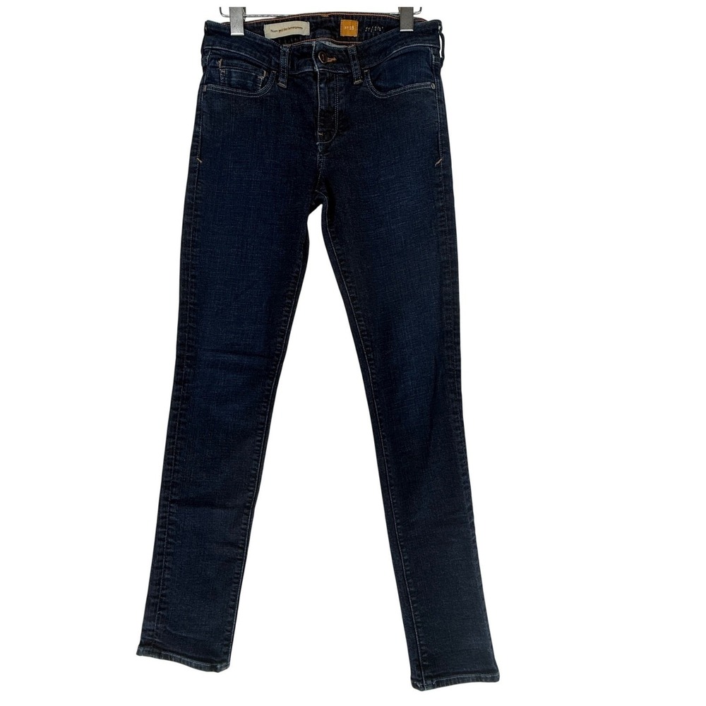 Anthropologie  Pilcro Stet Skinny Jeans Size‎ 28 Dark Wash EUC